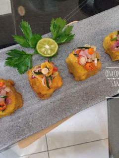 Foto resep Oncom Goreng Teri&Sambal Matah
