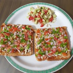 A picture of Bruschetta Toast.
