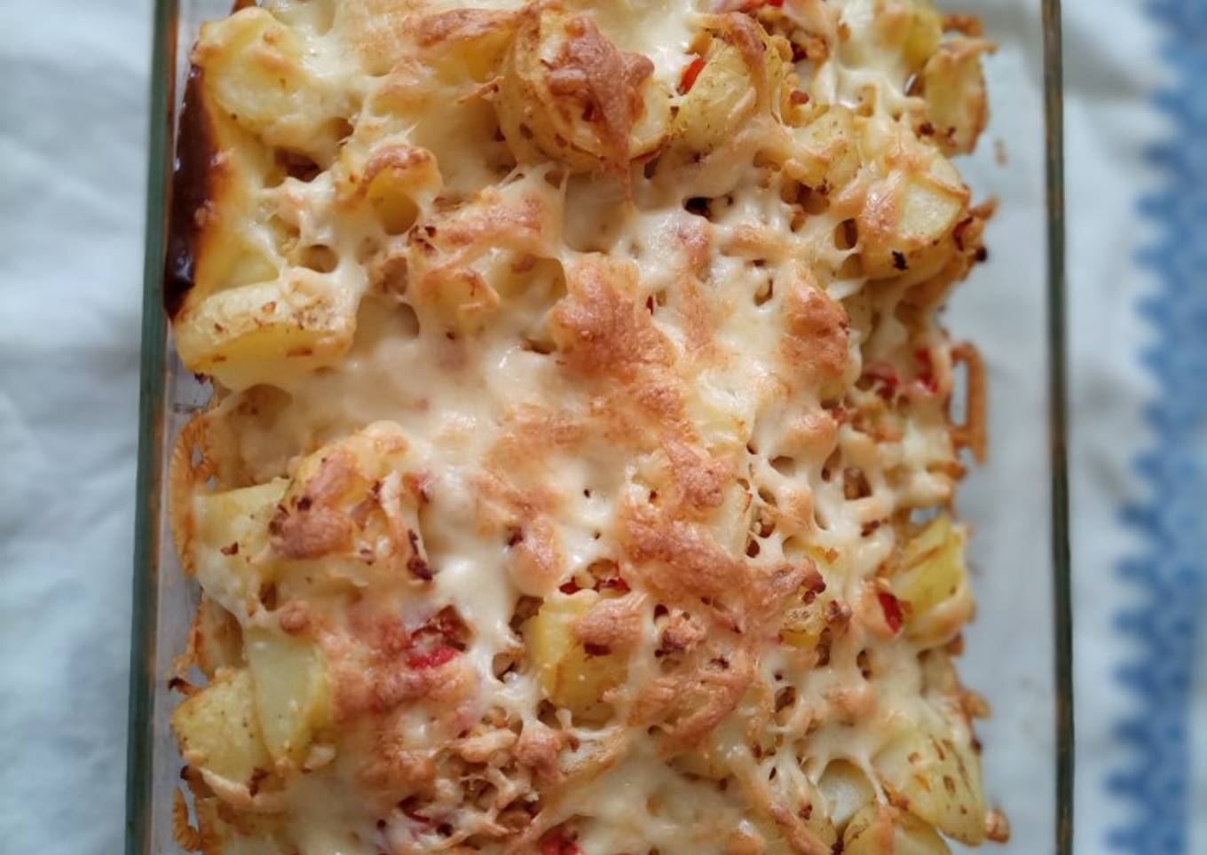 Ayam Kentang Keju Mozarella