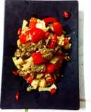 Bò xào rau củ cay