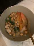 Sup Ayam Tomat Kacang Arab