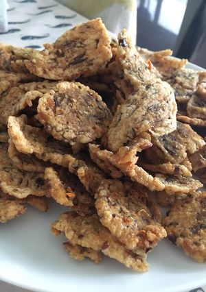 Foto resep Kerupuk Kacang Merah Pedas