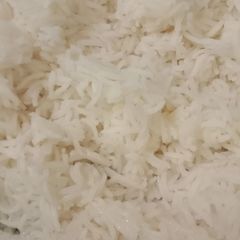 A picture of Plain rice.