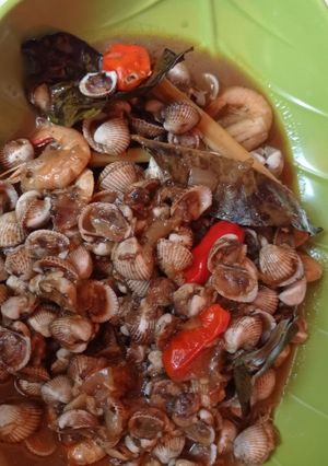 Foto resep Kerang Darah Saus Tiram