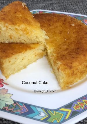 A picture of Coconut Cake.