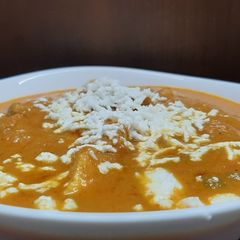 A picture of Malai Matar Paneer.