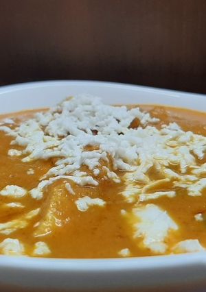 A picture of Malai Matar Paneer.