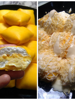 Gambar Durian Crepes Cheese Leleh