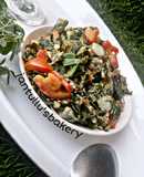 Egg moringa sauce