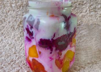 Resep Terbaik Sop Buah Yoghurt Sedap Nikmat