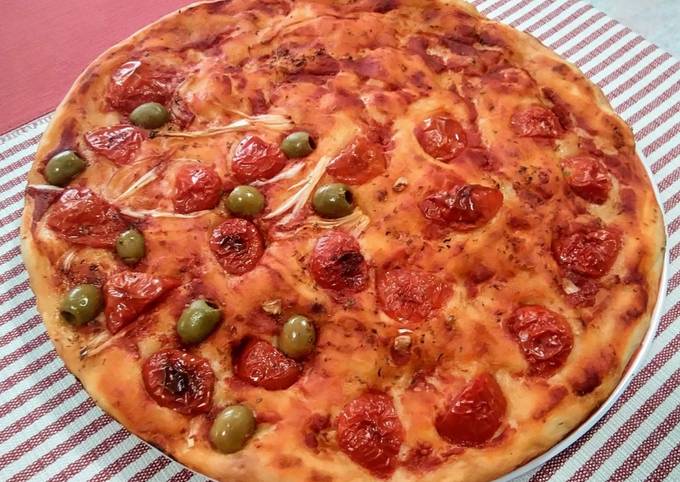 Ricetta Pizza Teglia mista