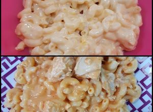 Una foto de Macarrones con queso, dobles