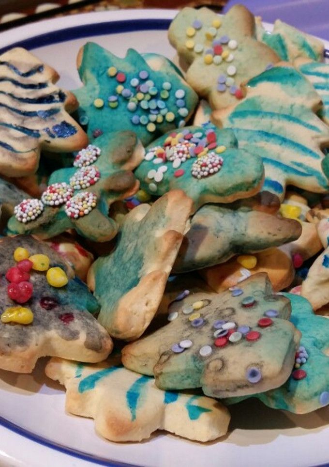 Una foto de Galletas de mantequilla decoradas para niños
