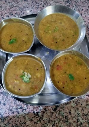 A picture of Sambhar.