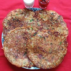 A picture of Sattu Pancake (Using Sattu Premix).