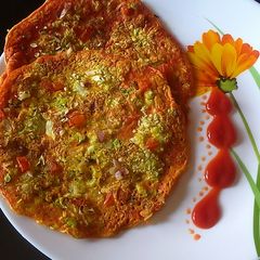 A picture of No egg cabbage omlette.