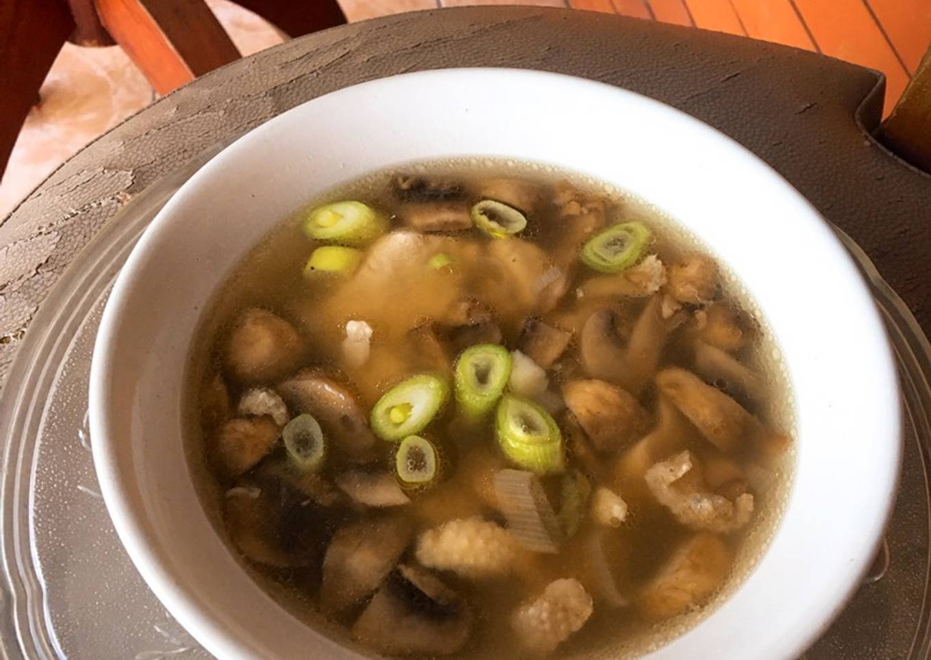 Sop Ayam Jamur