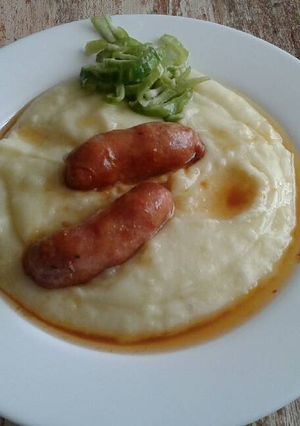Una foto de Puré de papas casero