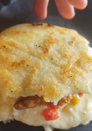 Una foto de Arepas !!!!