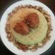 أرز بزبيب بنكهة الفحم