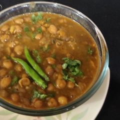 A picture of Masala-Channa.