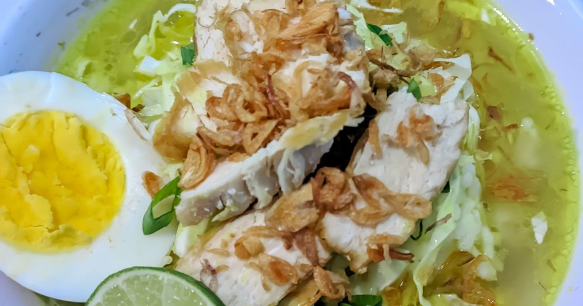 Soto Ayam Kuah Bening