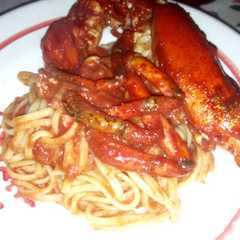 Foto di Linguine all'astice