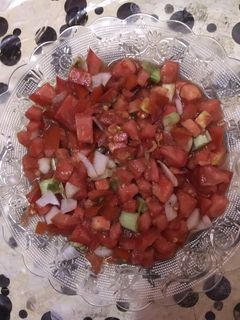 صورة لوصفة سلطه خضراء صحيه ولذيذه