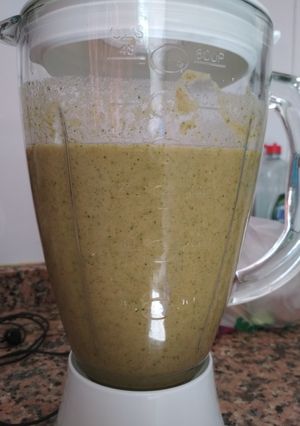 Una foto de Gazpacho andaluz a mi manera
