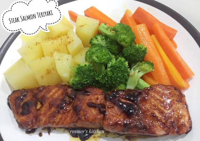 Resep Steak Salmon Teriyaki oleh Rosmer's Kitchen - Cookpad