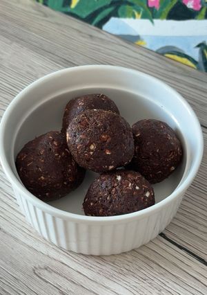 Kakaós-Diós Datolyagolyók 🤎🌰(Gluténmentes, Vegán) recept fotója