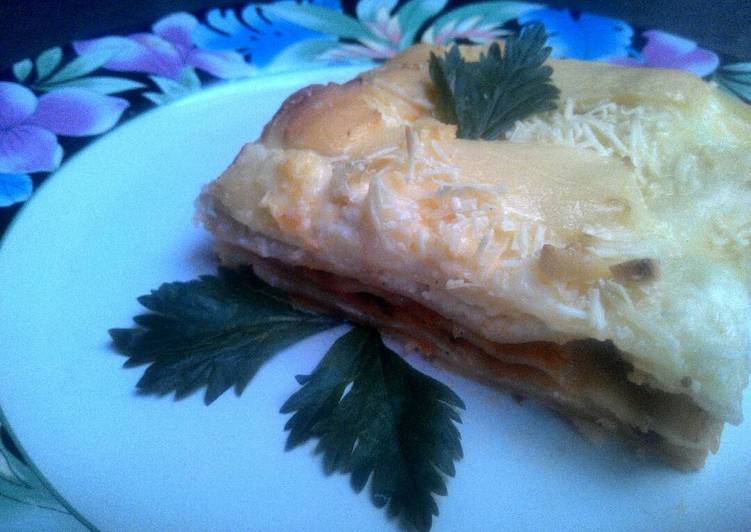Resep: LezatLasagna saus bechamel