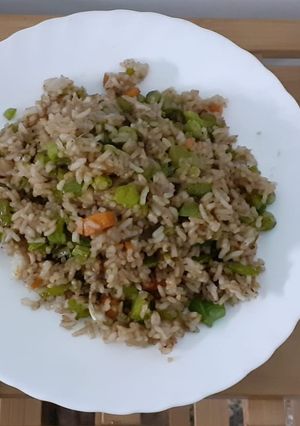 A picture of Stir Fried Rice.