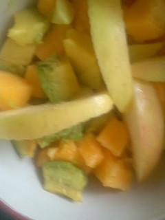 A picture of Apple salad.
