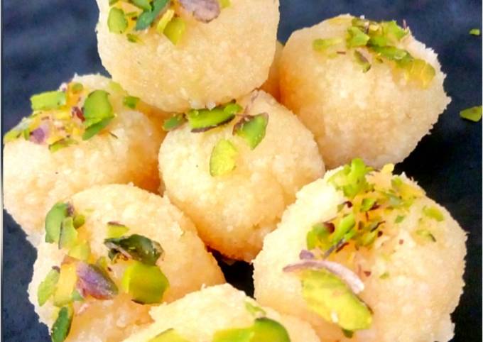 Milk And Coconut Laddoo