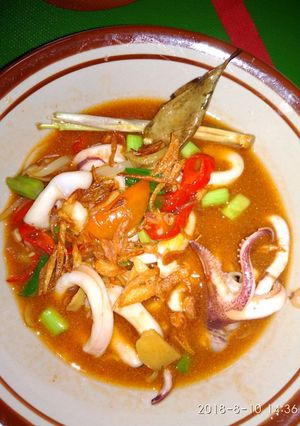 Foto resep Cumi basah asam manis