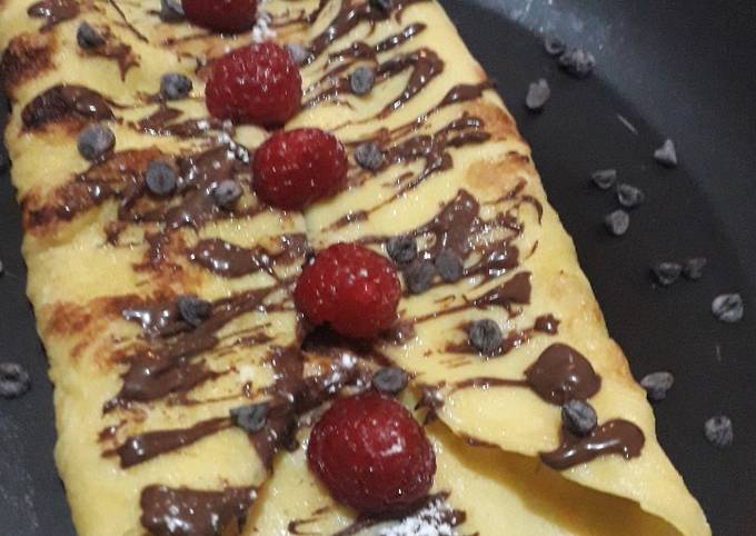 Omelette Sucree De Cuisinesimpledelulu Cookpad Omelette Sucree De Cuisinesimpledelulu Cookpad
