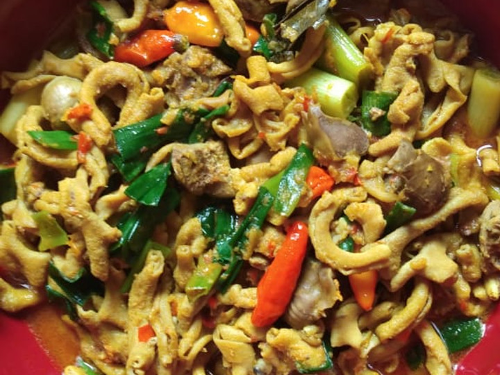 Bagaimana Membuat Oseng usus ayam, Lezat Sekali