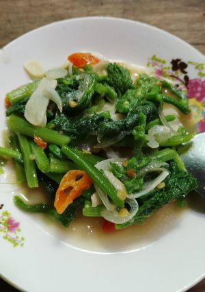 Foto resep Tumis pucuk labu kuning