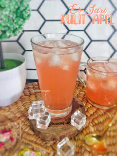 Foto resep Es Sari Kulit Apel