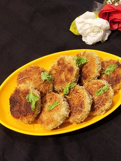 வாழைப்பழ கட்லெட் (பனானா கட்லெட்) (Vaazhaipazha cutlet recipe in tamil) செய்முறை முக்கிய புகைப்படம்