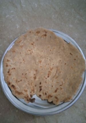 A picture of Cheeni paratha.