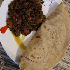 A picture of Chana masala.