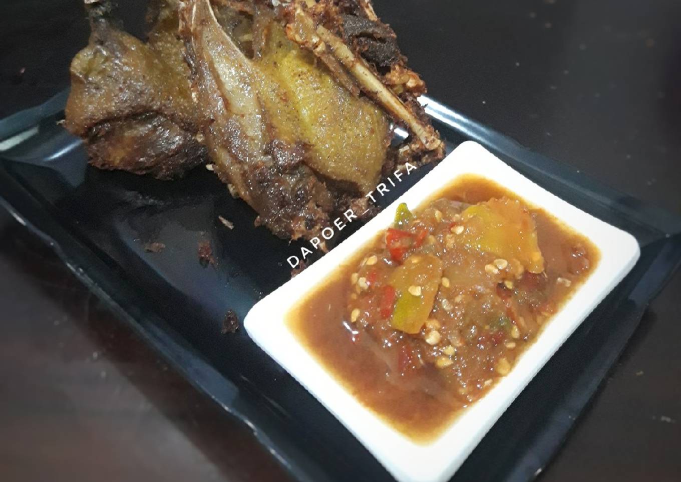 Bebek Goreng Sambal Kencur