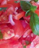 Gyors, paradicsomos lilahagyma saláta 🍅🧅🍅🥗