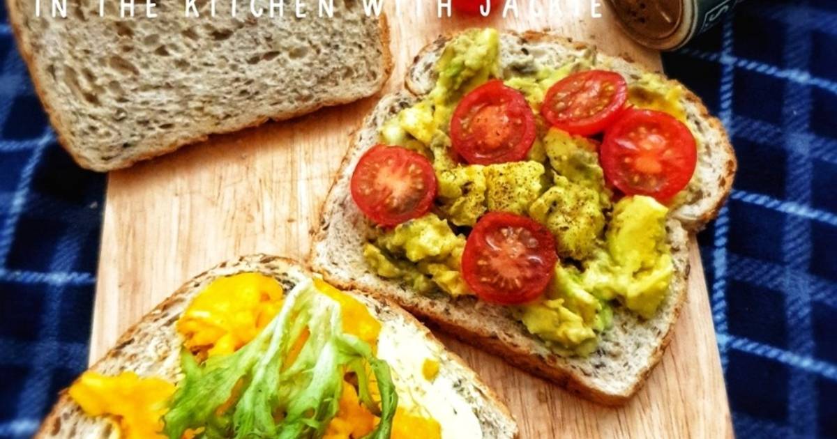 Resep Egg And Avocado Sandwich Oleh In The Kitchen With Jackie Cookpad