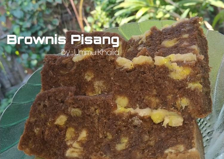 Resep Brownis Pisang, Bikin Ngiler