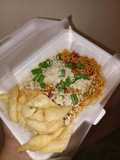 Topping ayam tabur buat mie jebew