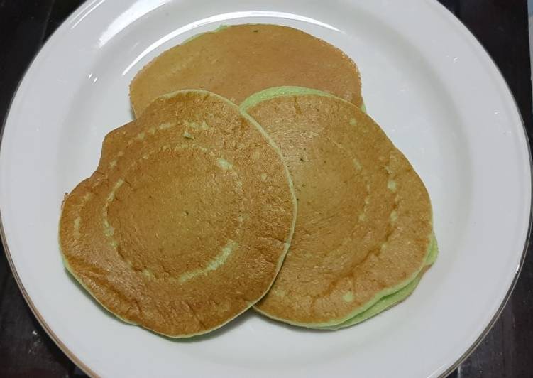 Japanese Souffle Pancake (pandan)