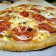 Pizza con masa madre